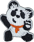 Panda with Ribbon