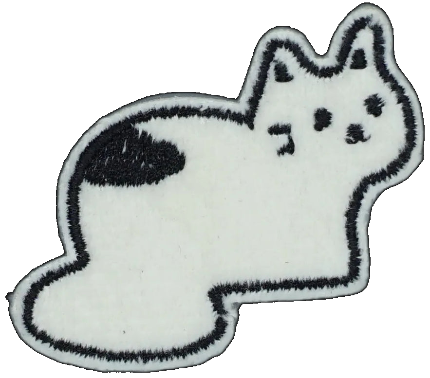 White Blob Cat