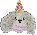 Dog with Party Hat