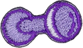 Purple Dumbbell
