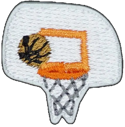 Basketball and Hoop