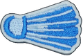 Blue Badminton Birdie
