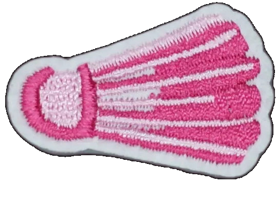 Pink Badminton Birdie