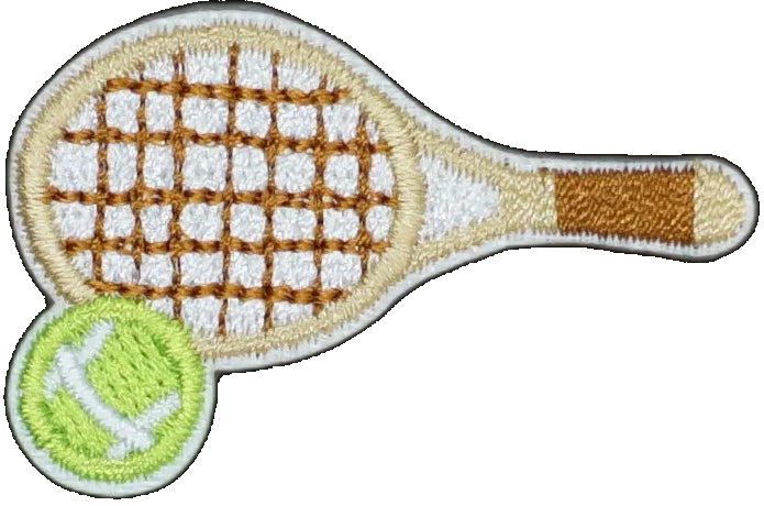 Tennis Ball and Racket