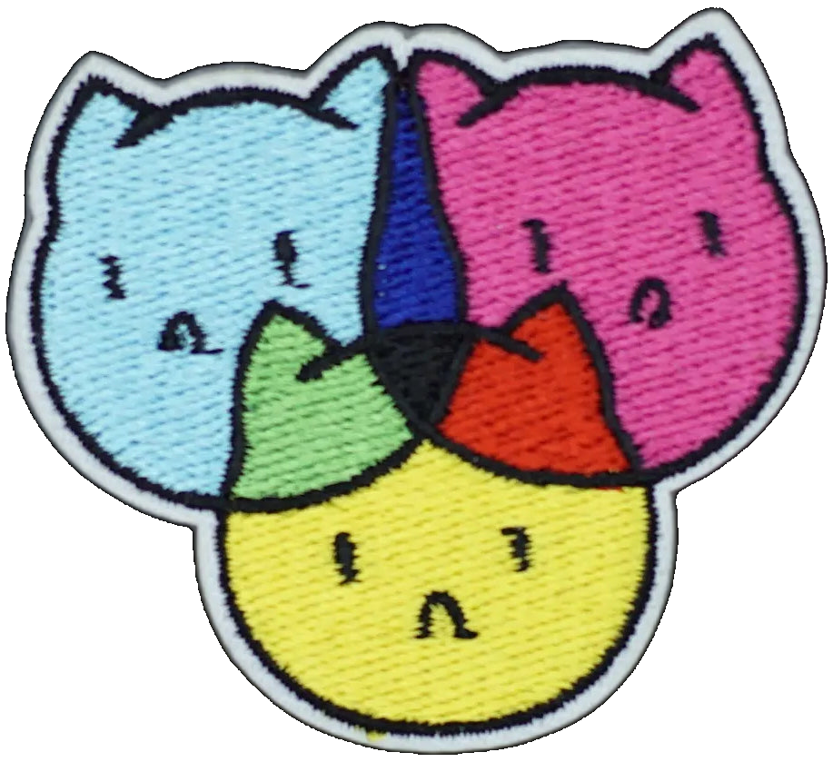 Three Primary Cat Colors
